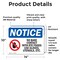 Signmission 10 in Height, 14 in Width, Vinyl Decal, Rectangle OS-2PACK-NS-D-1014-L-14389 - alternate 5